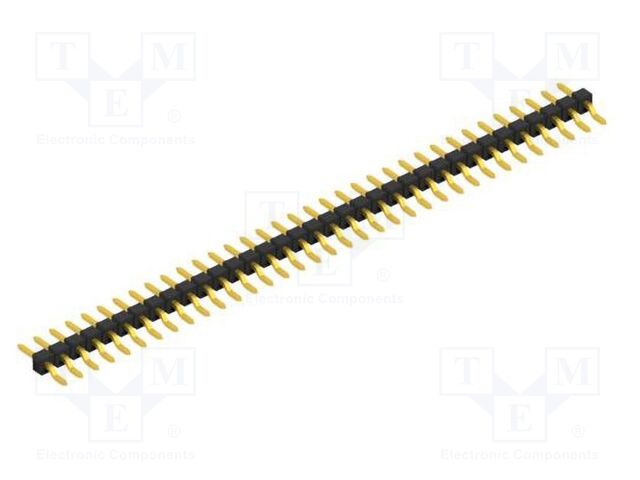 Connector: pin strips; pin header; male; PIN: 35; 2.54mm; SMT; 1x35