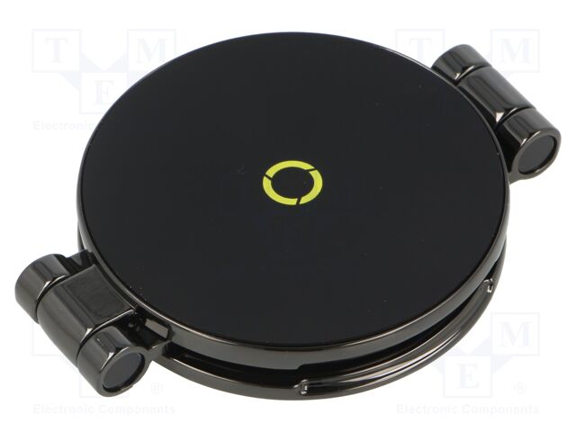 Car holder; black; for dashboard; Features: magnetic holder