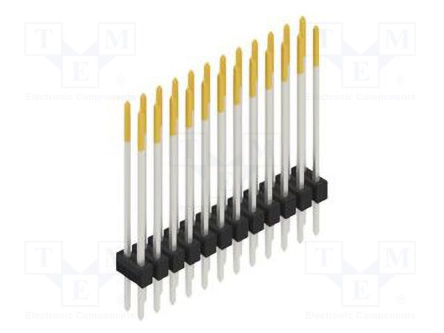 Connector: pin strips; pin header; male; PIN: 24; 2.54mm; THT; 2x12
