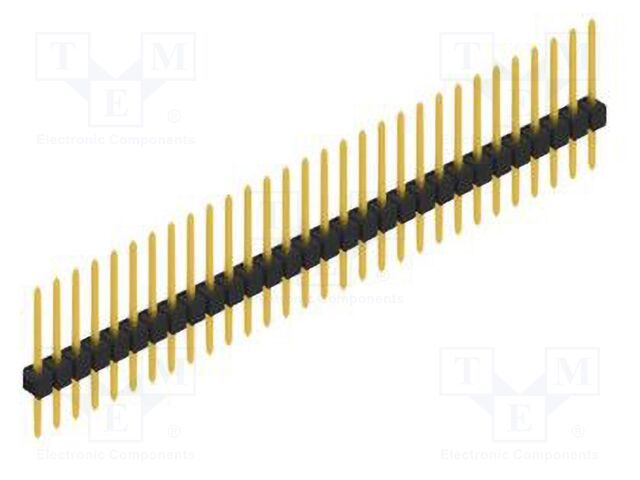 Connector: pin strips; pin header; male; PIN: 30; 2.54mm; THT; 1x30