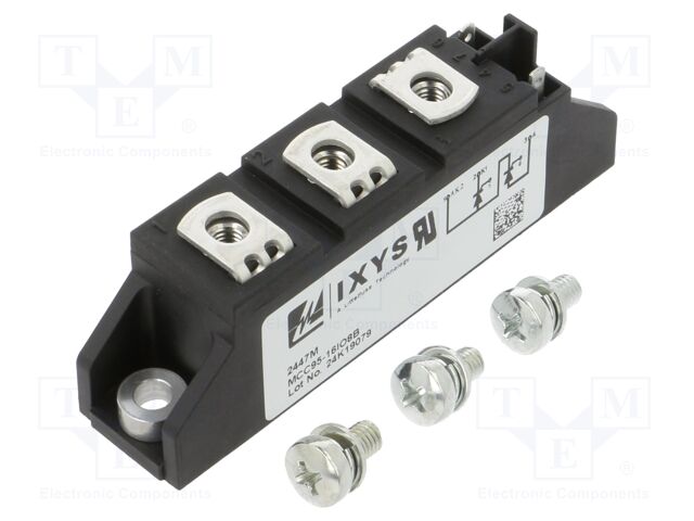 Module: thyristor; double series; 800V; 116A; TO240AA; Ufmax: 1.7V