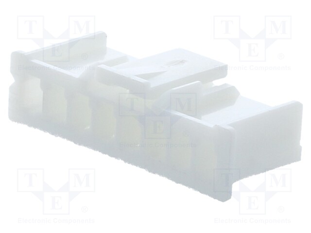 Wire-board; plug; female; XA; 2.5mm; PIN: 8; w/o contacts; for cable