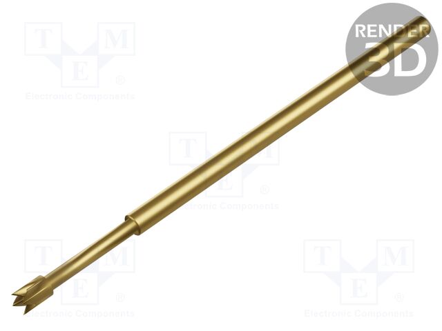 Test needle; Spring compression: 4.3mm; 6.35mm; Min.pitch: 2.54mm