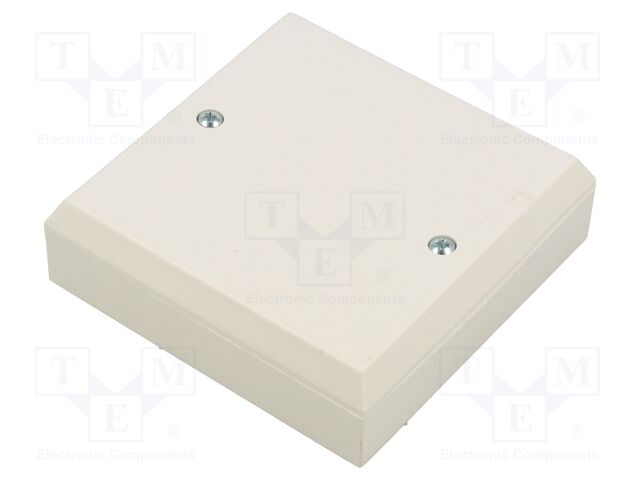 Enclosure: junction box; X: 82mm; Y: 24mm; Z: 82mm; wall mount; PVC