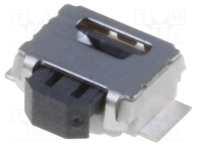 Microswitch TACT; SPST-NO; Pos: 2; 0.05A/12VDC; SMT; 0.49N; 2.5x3mm