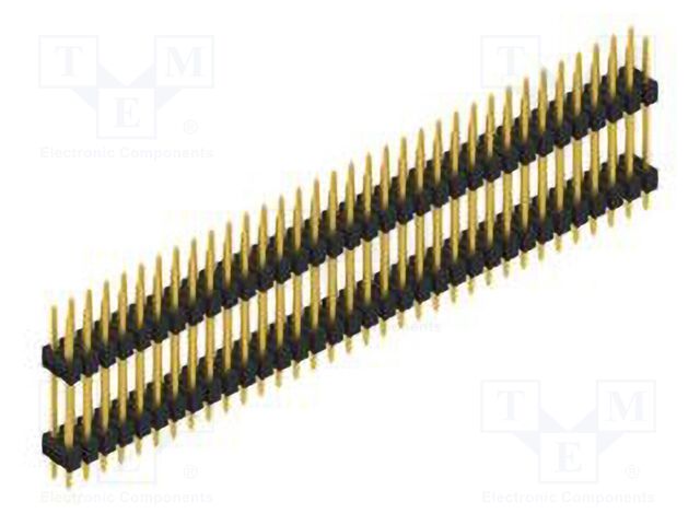 Connector: pin strips; pin header; male; PIN: 68; 2.54mm; THT; 2x34