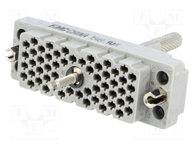Connector: rectangular; socket; hermaphrodite; Mat: polycarbonate