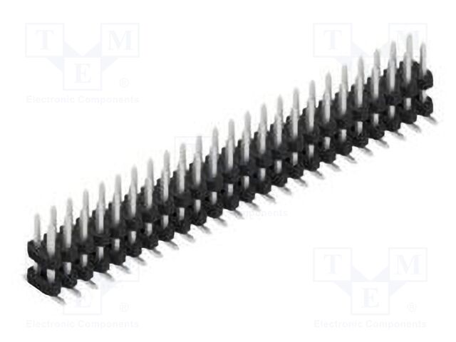 Connector: pin strips; pin header; male; PIN: 48; 2mm; SMT; 2x24