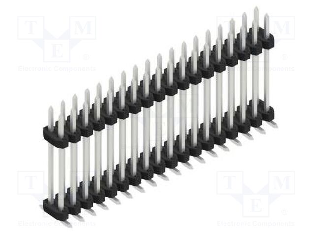 Connector: pin strips; pin header; male; PIN: 36; 2mm; SMT; 2x18