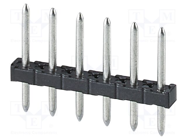 Pin strip, nominal cross section: 0.5 mm?, color: black, nom