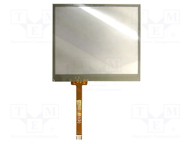 Touch panel; 76.8x63.8mm; 1x4; Interface: 4-wire