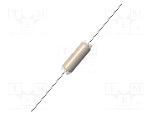 Inductor: wire; THT; 130uH; 0.15A; 5760mΩ; Ø7.5x24mm; ±20%; 100kHz