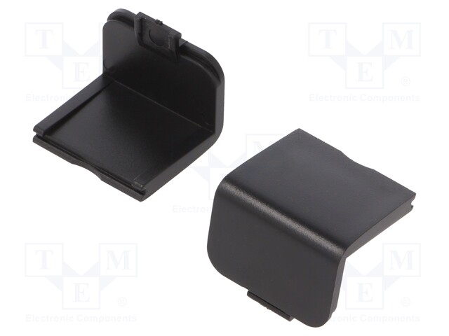 Stopper; ABS; black; Pcs: 10