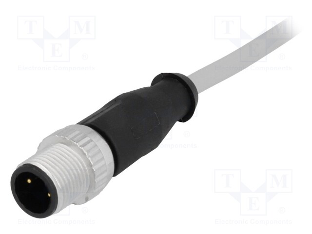 Plug; M12; PIN: 3; male; A code-DeviceNet / CANopen; 1.5m; straight