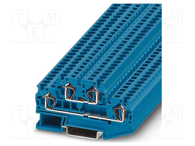 Splice terminal: rail; ST; PA; terminals: 4; W: 6.2mm; H: 83.5mm