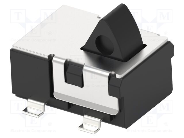Microswitch TACT; SPST-NO; Pos: 2; 0.01A/5VDC; SMT; none; 0.36N