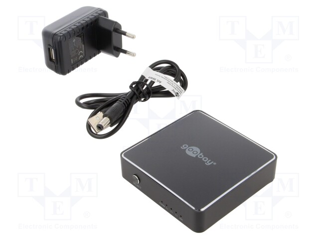 HDMI extender; HDCP 1.4,HDMI 1.4; black; Input: HDMI socket