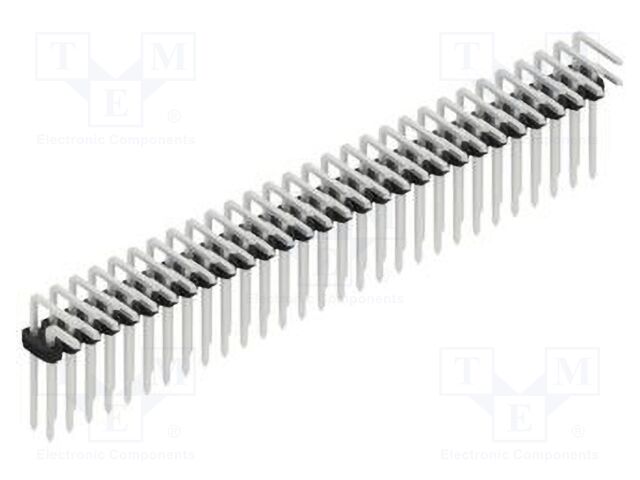 Connector: pin strips; pin header; male; PIN: 58; 2mm; THT; 2x29