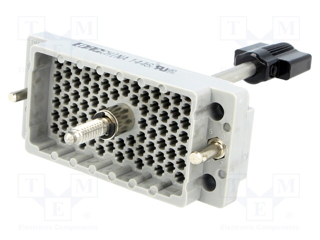 Connector: rectangular; plug; hermaphrodite; Mat: polycarbonate