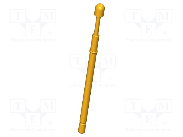 Test needle; Operational spring compression: 4mm; 5A; Ø: 2.3mm