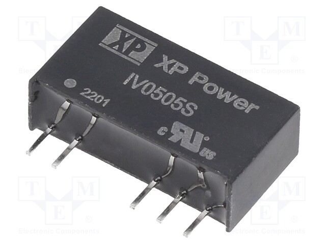 Converter: DC/DC; 1W; Uin: 5V; Uout: 5VDC; Uout2: -5VDC; Iout: 100mA