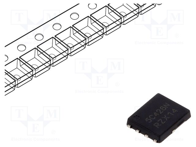 Transistor: N-MOSFET; unipolar; 40V; 235A; Idm: 900A; 64W; DFN5