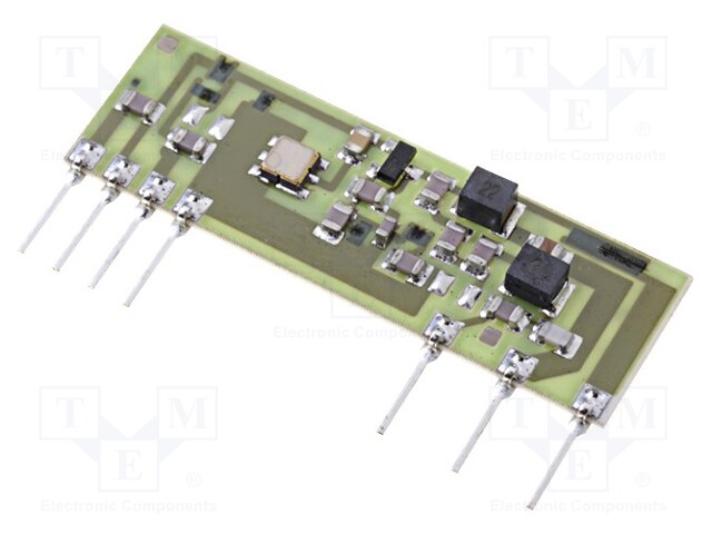 Module: RF; AM transmitter; AM,ASK; 433.92MHz; 3÷5VDC; 5mA; 10mW