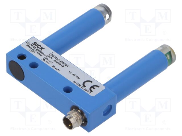 Sensor: photoelectric; Range: 30mm; PNP; DARK-ON; Usup: 10÷30VDC