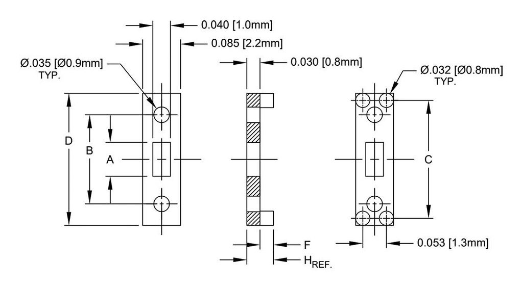 Insulating distance; polyamide 66; L: 2.3mm; natural; UL94V-2
