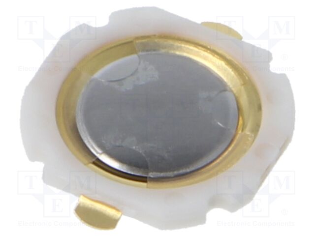 Push-button; Pos: 2; 50A/30VDC; SMT; 4.5N; 11.3x10.8x1.2mm; ON-OFF