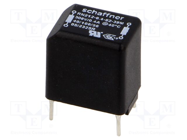 Inductor: wire with current compensation; THT; 39mH; 400mA
