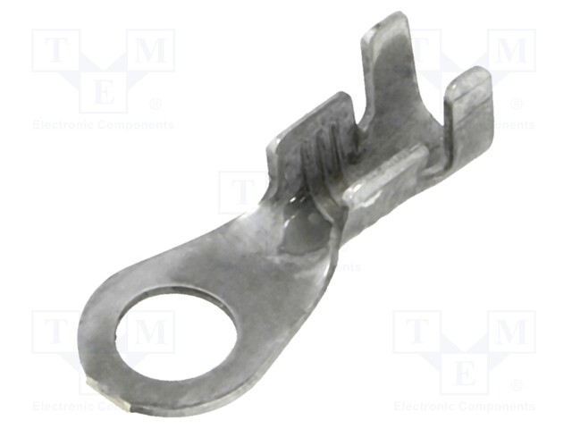 Ring terminal; M4; 1÷2.5mm2; crimped; for cable; non-insulated