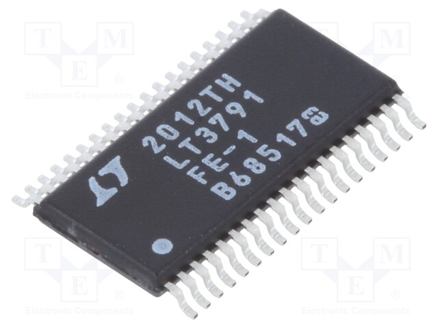 PMIC; PWM controller; 10A; 1.2÷60V; 700kHz; Channels: 1; TSSOP38