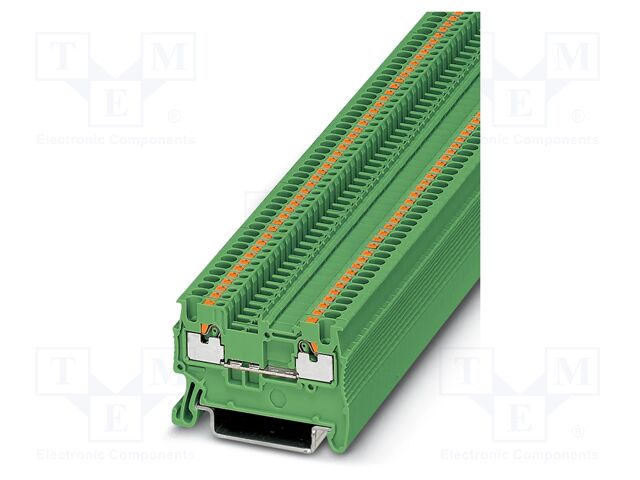 Splice terminal: rail; PT; PA; L: 30.5mm; terminals: 2; W: 3.5mm