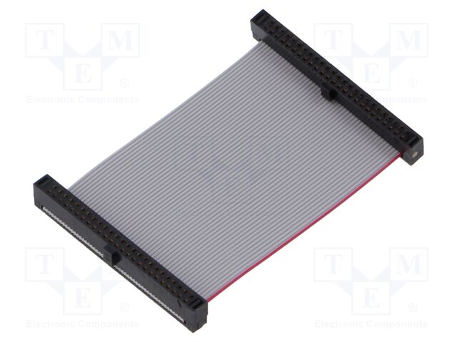 Ribbon cable with IDC connectors; Tape ph: 0.64mm; 50.8mm