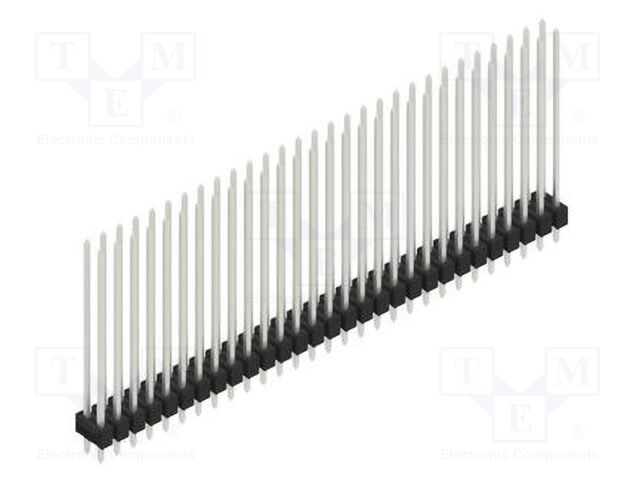 Connector: pin strips; pin header; male; PIN: 58; 2.54mm; THT; 2x29