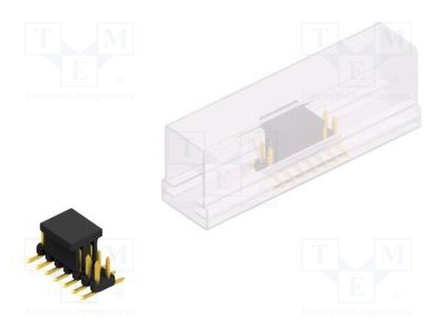 Connector: pin strips; pin header; male; PIN: 14; 2mm; SMT; 2x7; 100V