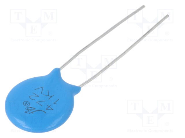 Capacitor: ceramic; 4.7nF; 1kVDC; Y5P; ±10%; 5mm