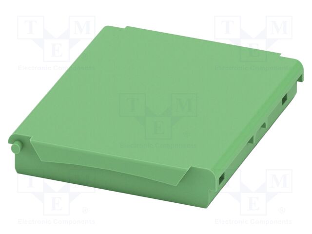 Cover; UL94V-0; BC 53,6; polycarbonate; snap-fastener; X: 53.6mm