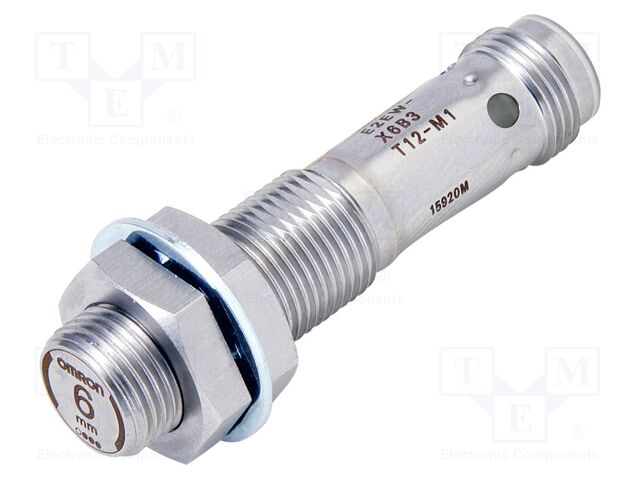 Sensor: inductive; OUT: NPN / NO; 0÷6mm; 10÷30VDC; M12; IP67; 0÷85°C