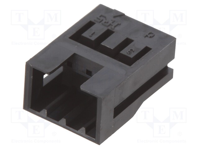 Connector Housing, DF3 Series, Plug, 3 Ways, 2 mm, DF3 Series Contacts