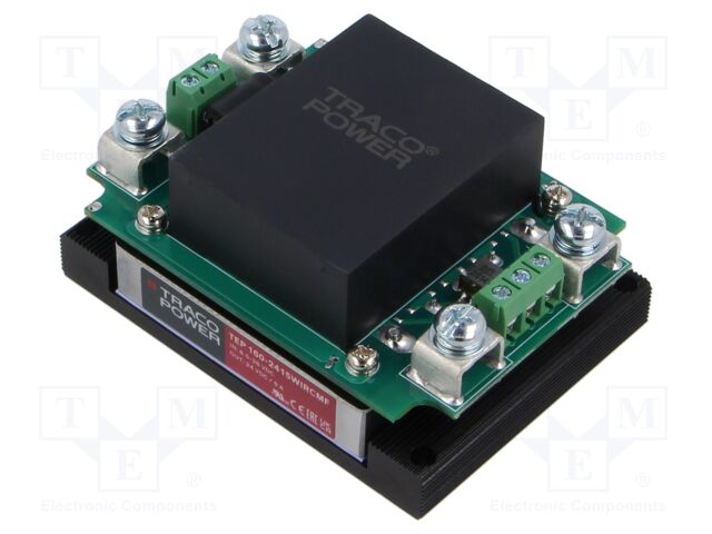 Converter: DC/DC; 160W; Uin: 9÷36V; 24VDC; Iout: 6A; Half Brick; 105g