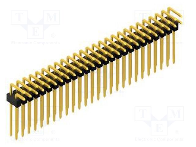 Connector: pin strips; pin header; male; PIN: 52; 2.54mm; THT; 2x26