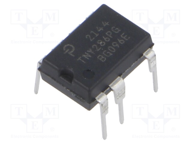 IC: PMIC; AC/DC switcher,SMPS controller; Uin: 85÷265V; DIP-8C