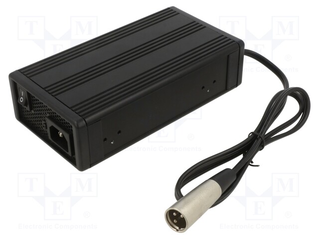 Charger: for rechargeable batteries; 2A; 7÷25Ah; 55.2VDC; 90.5%