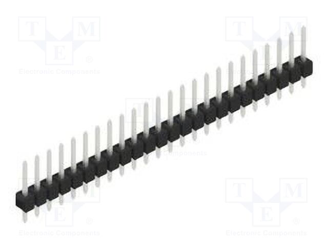 Connector: pin strips; pin header; male; PIN: 24; 2.54mm; THT; 1x24