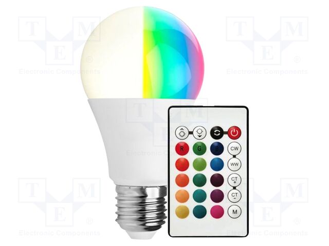 LED lamp; E27; 806lm; 200°; CRImin: 80; 60W; Energy.cl: F