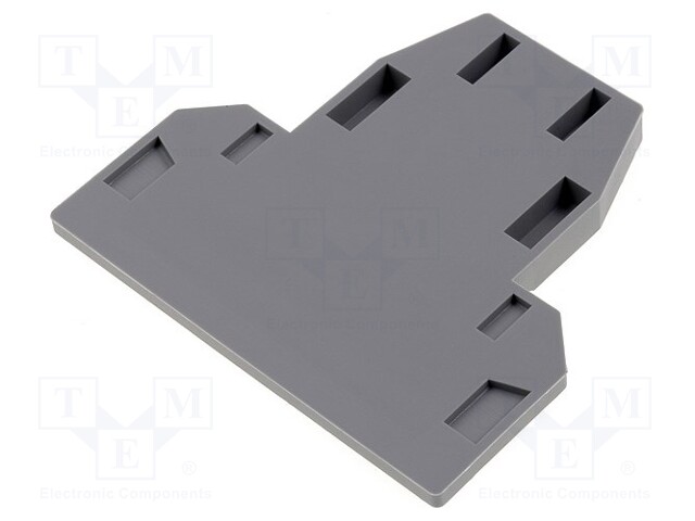 Top compensation plate; Application: UKK5; grey; polyamide