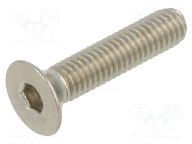 Screw; M3x14; 0.5; Head: countersunk; hex key; HEX 2mm; DIN: 7991