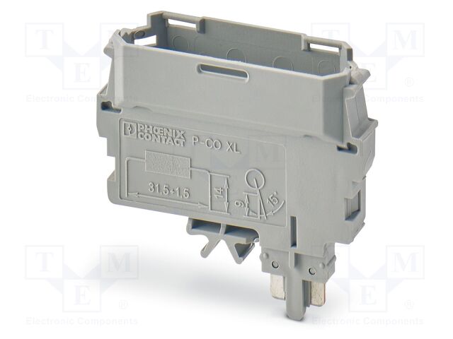 Connector: plug-in; 10A; 400V; PA; L: 37.5mm; 0.08÷1mm2; ways: 1